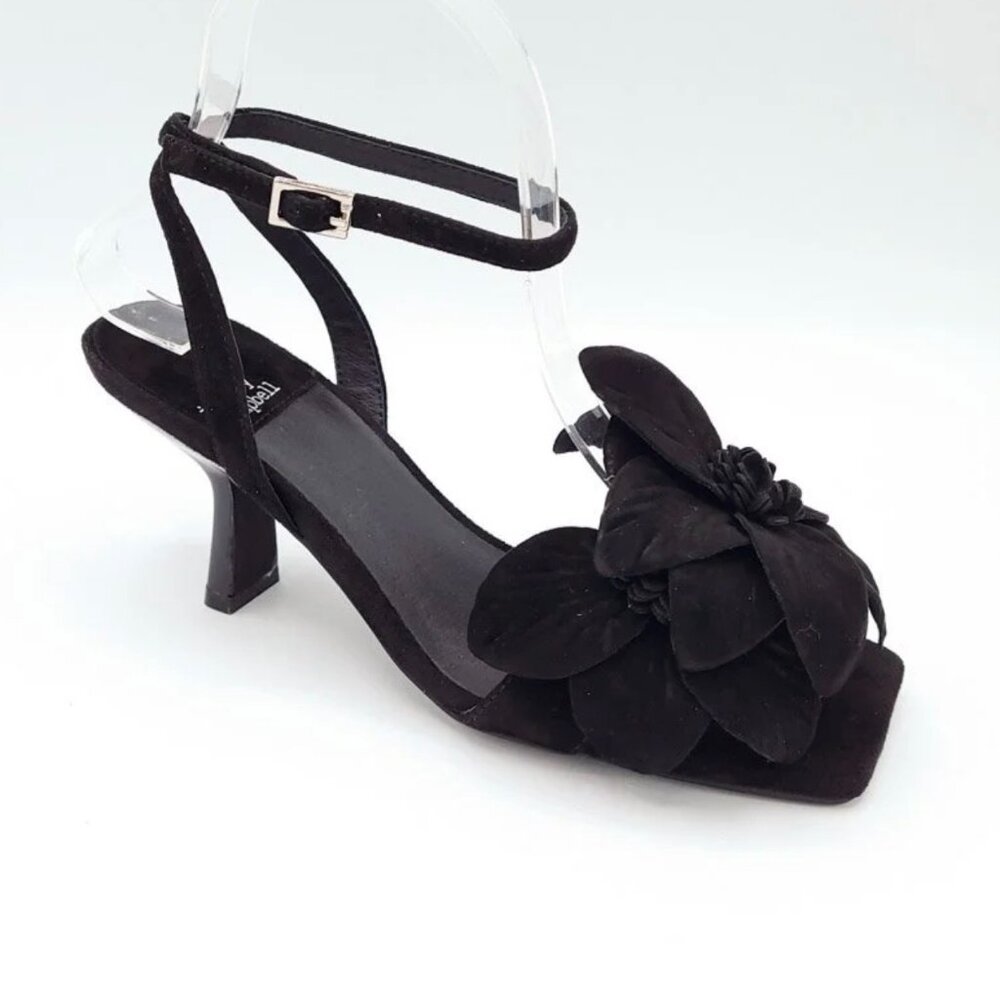 Jeffrey Campbell Black Suede Sandal